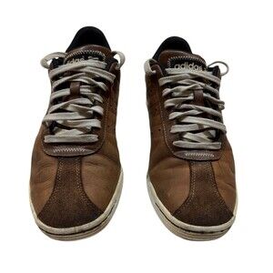 Adidas Adicross II Golf Shoes Brown Leather Men’s 8.5 Spikeless 671663